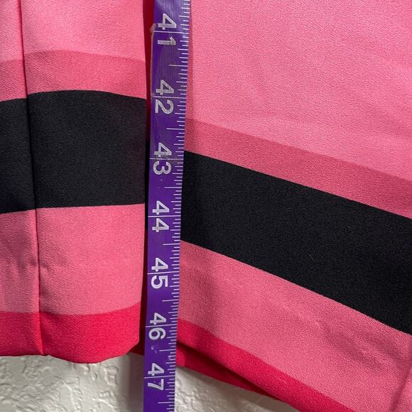 NY&C 7th Avenue Women's Pink Blue Black Palazzo Pants Size 6 NEW w Tag Wide Leg - Picture 6 of 7